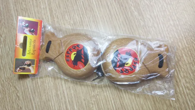 Castañuelas Artesanía Española.