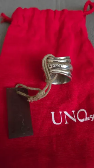 Anillo UNO de 50 Plata