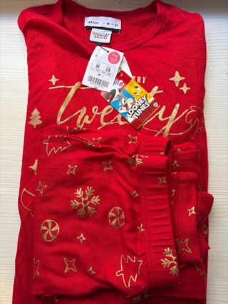 Pijama Navideño Looney Tunes Talla M