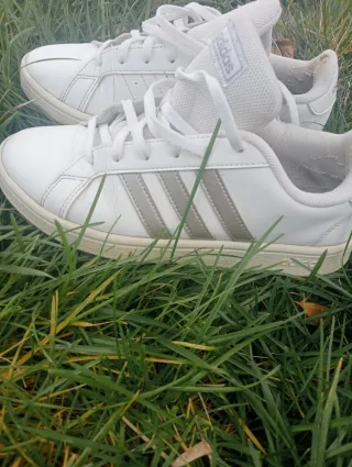 Zapatillas Adidas Mujer Talla 38 Blancas