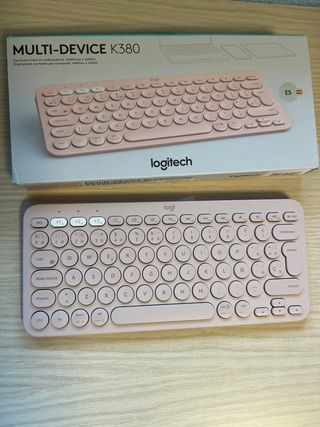 Teclado Logitech K380 Bluetooth Rosa