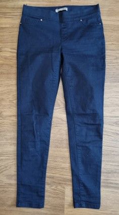 Pantalón elástico azul marino