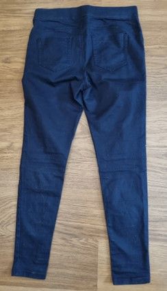 Pantalón elástico azul marino