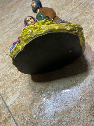 Figura Nacimiento Jesus Sagrada Familia. Vintage