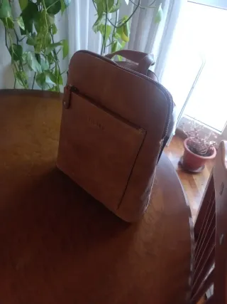 STILORD Dua Mochila Bolso Cuero Mujer