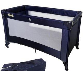 Culla da campeggio blu