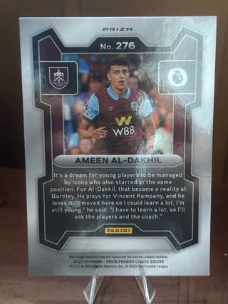 Cromo Ameen Al-dakhil RC Panini Prizm