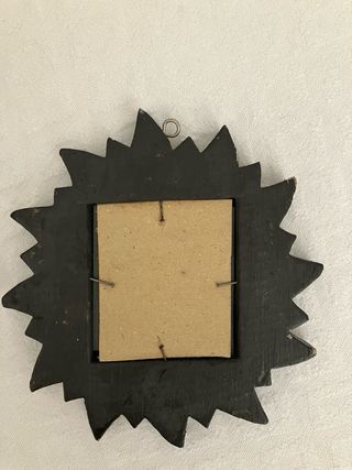 Specchietto Sole Luna Blu Oro