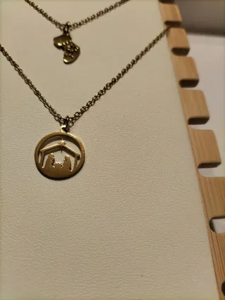 Collar Navideño Acero Inoxidable