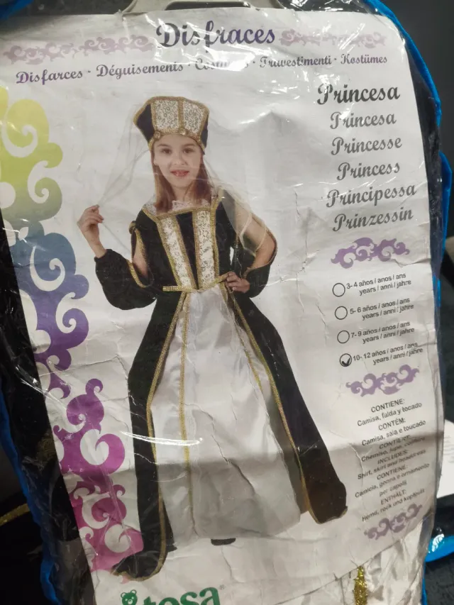 Disfraz Princesa Atosa Infantil