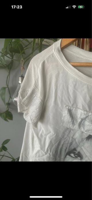 Camiseta Brigitte Bardot Blanca