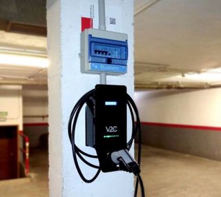 Instalación puntos de recarga coche eléctrico