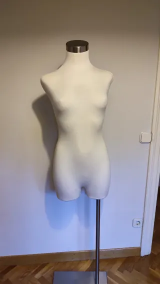 Busto Maniquí Mujer blanco
