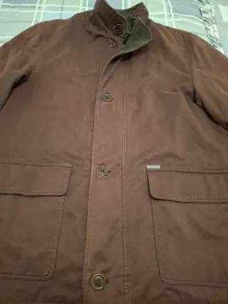 Chaqueta hombre marrón caramelo
