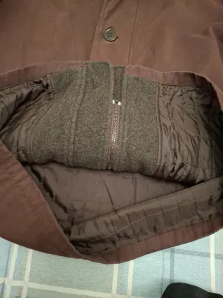 Chaqueta hombre marrón caramelo