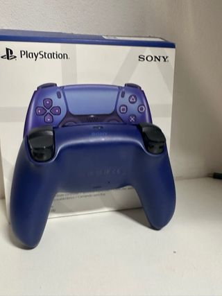 Controller PlayStation Blu con Scatola