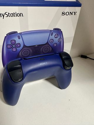 Controller PlayStation Blu con Scatola