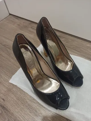 Zapatos de tacón negros T37