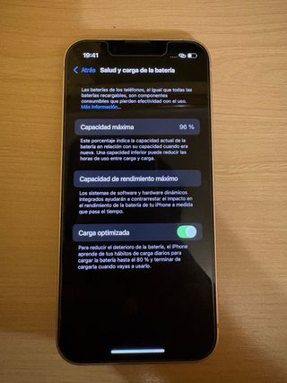 iPhone 13 mini 128GB Rosa Oro Batteria originale