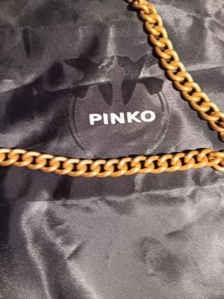 Pinko Iconica Micro Love Bag Pelle Turchese