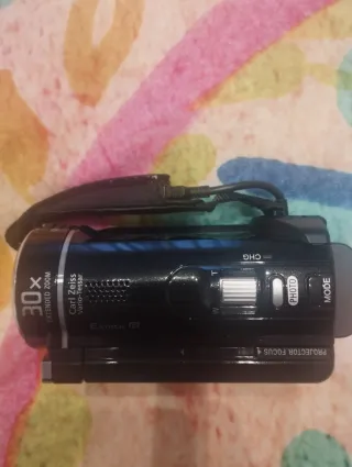 Cámara de vídeo Sony,proyecta en pared. Fotos.