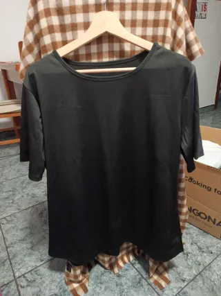 Camiseta de lycra negra