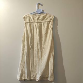 Camiseta Massimo Dutti Beige Brocado