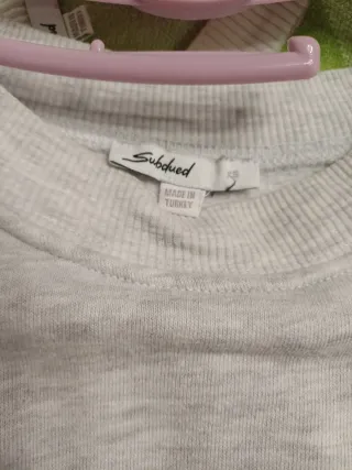 Sudadera Subdued gris talla XS