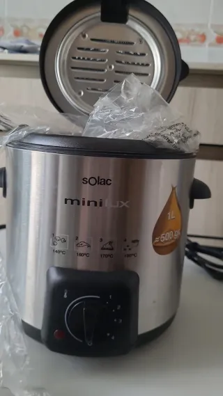 Freidora Solac Mini Lux