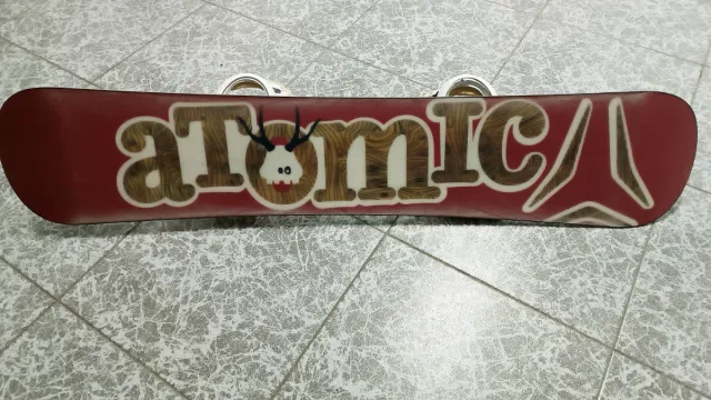 Tabla Snowboard con Fijaciones y Botas