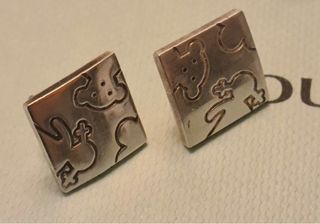 Pendientes Tous Cuadrados Plata 925