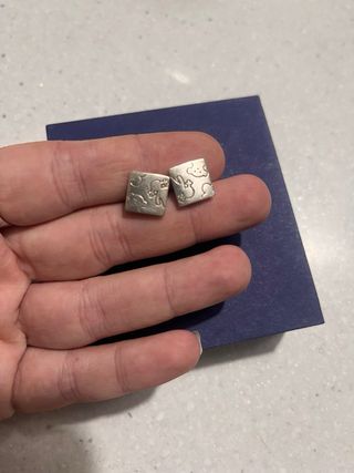 Pendientes Tous Cuadrados Plata 925