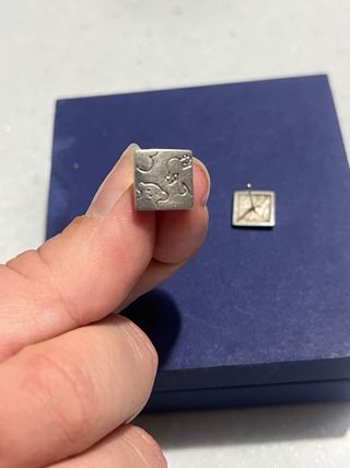 Pendientes Tous Cuadrados Plata 925