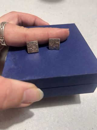 Pendientes Tous Cuadrados Plata 925