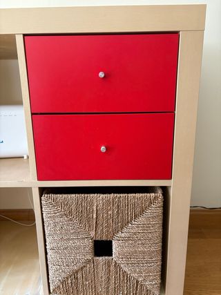 Estantería Kallax Ikea Roble Claro