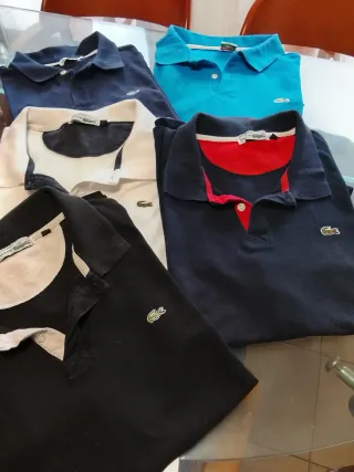 Lote de Polos Lacoste todos 20€ ( un polo 5€)
