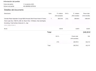 Cecotec Conga 8290 Robot Aspirador