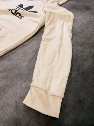 Sudadera Adidas Blanca Talla S