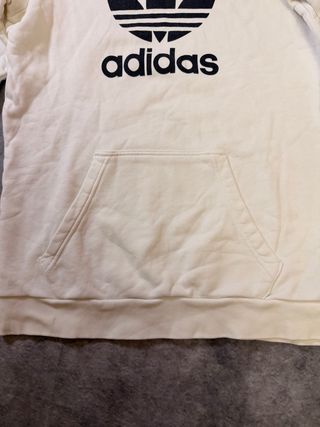 Sudadera Adidas Blanca Talla S
