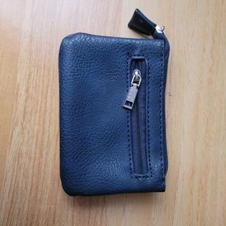 Billetero/Monedero Piel sintética Azul