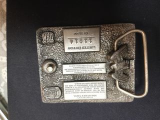 Fibbia Cintura Elvis Rock & Roll Singer USA