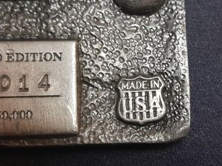 Fibbia Cintura Elvis Rock & Roll Singer USA