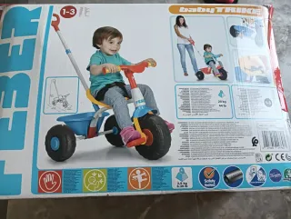 Triciclo Feber Baby Trike 1-3 años. Como nuevo