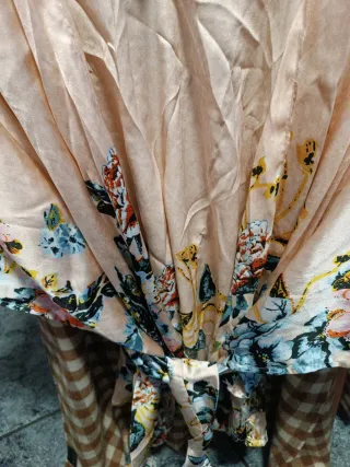 Túnica floral International Concepts Talla M