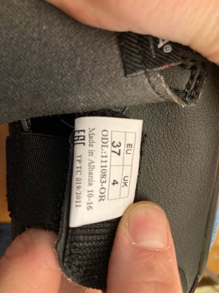 Zapatos de seguridad Cofra Talla 37