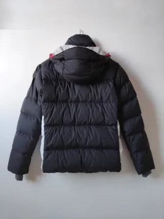 Piumino Eider donna Eulalie Nero rosso