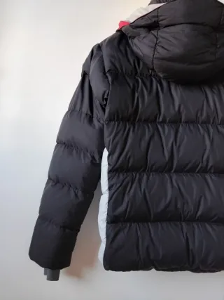 Piumino Eider donna Eulalie Nero rosso