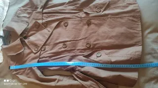 Gabardina Marrón Tela Encerada Amitié