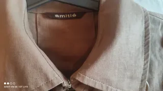 Gabardina Marrón Tela Encerada Amitié