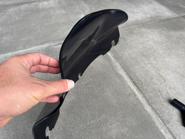 Parabrisas Harley Davidson Negro